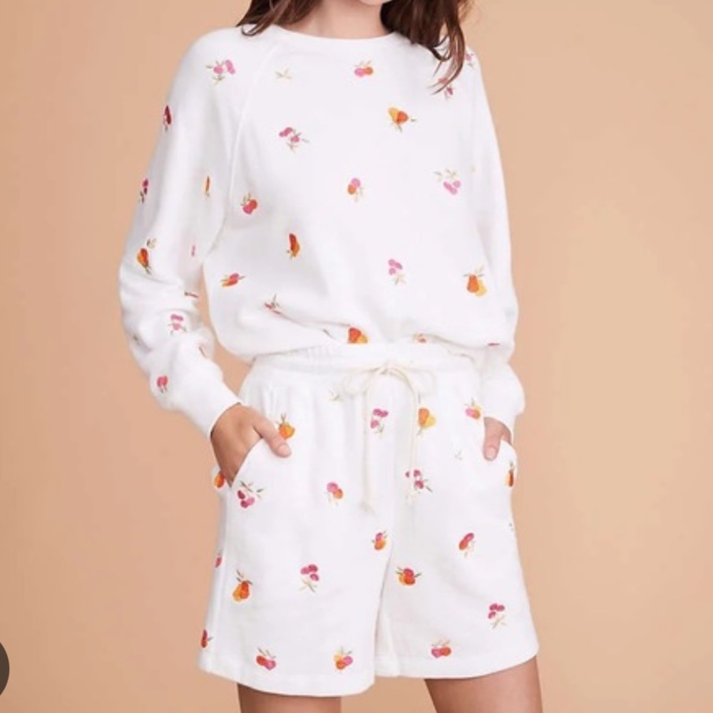 Lou & Grey Fruit Salad Crewneck & Shorts Set